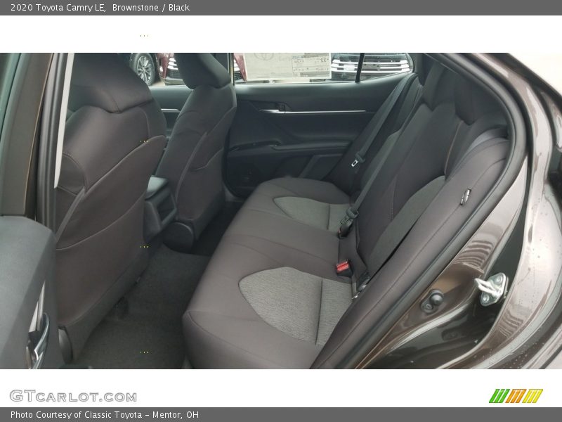 Rear Seat of 2020 Camry LE
