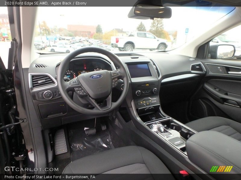  2020 Edge SE AWD Ebony Interior