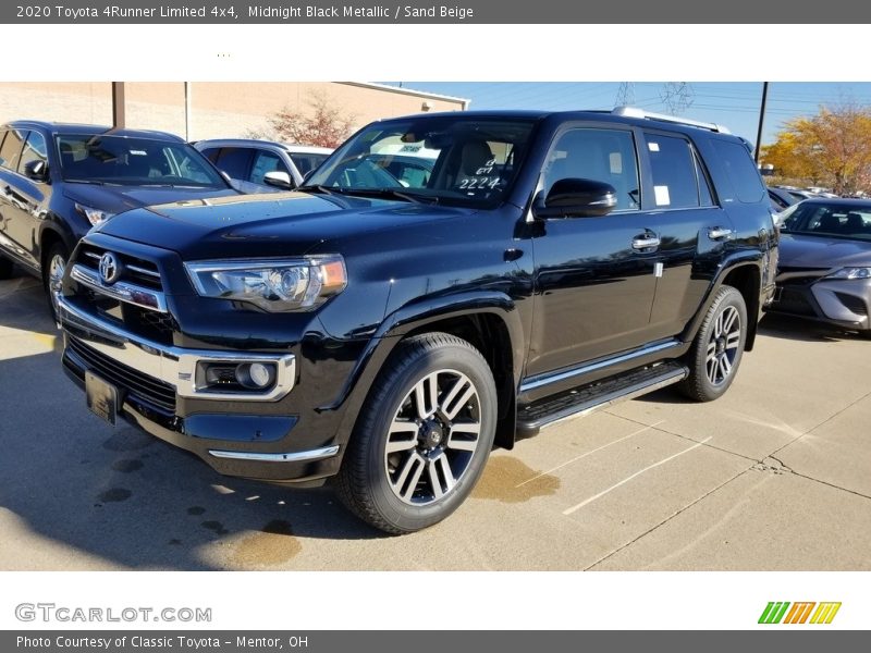Midnight Black Metallic / Sand Beige 2020 Toyota 4Runner Limited 4x4
