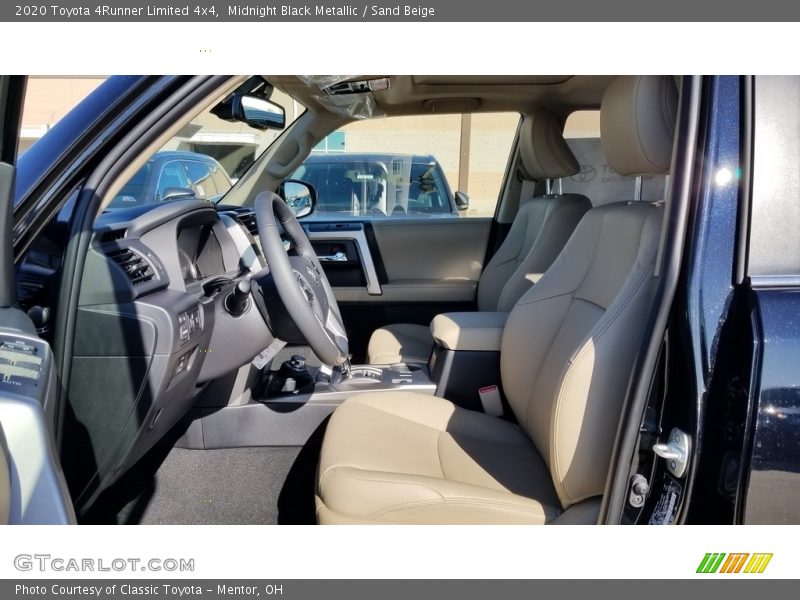  2020 4Runner Limited 4x4 Sand Beige Interior