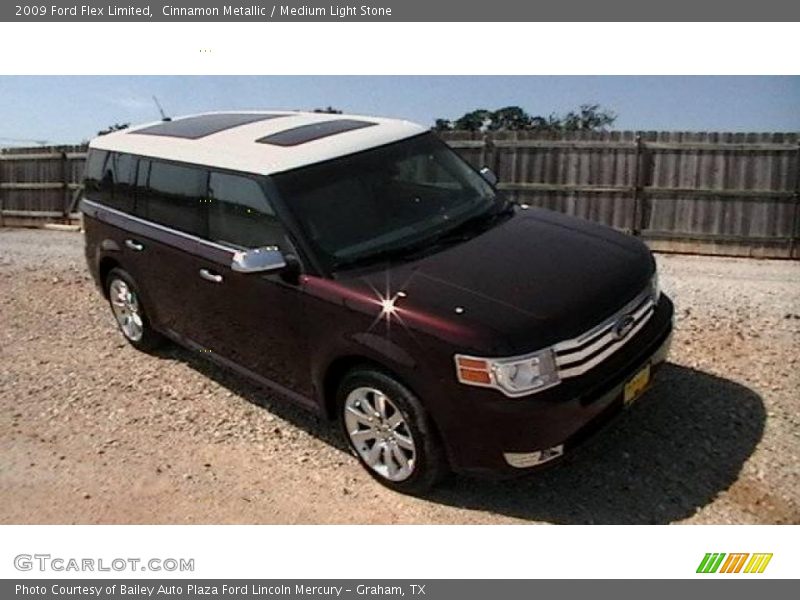 Cinnamon Metallic / Medium Light Stone 2009 Ford Flex Limited