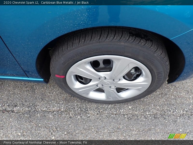 Caribbean Blue Metallic / Jet Black 2020 Chevrolet Spark LS