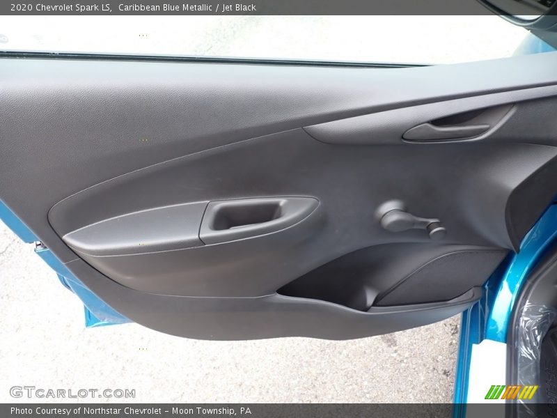 Caribbean Blue Metallic / Jet Black 2020 Chevrolet Spark LS