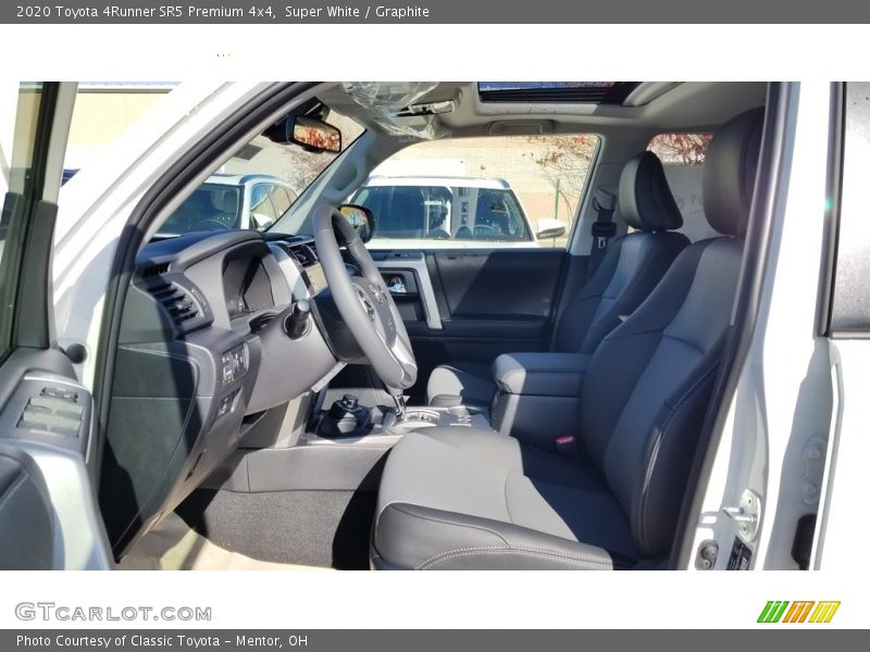 Super White / Graphite 2020 Toyota 4Runner SR5 Premium 4x4