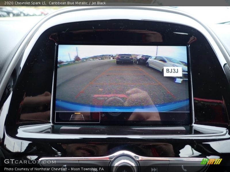 Caribbean Blue Metallic / Jet Black 2020 Chevrolet Spark LS