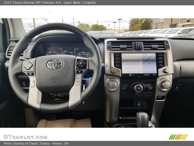 Dashboard of 2020 4Runner SR5 Premium 4x4