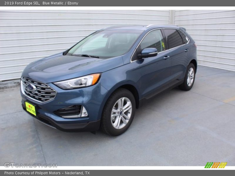 Blue Metallic / Ebony 2019 Ford Edge SEL