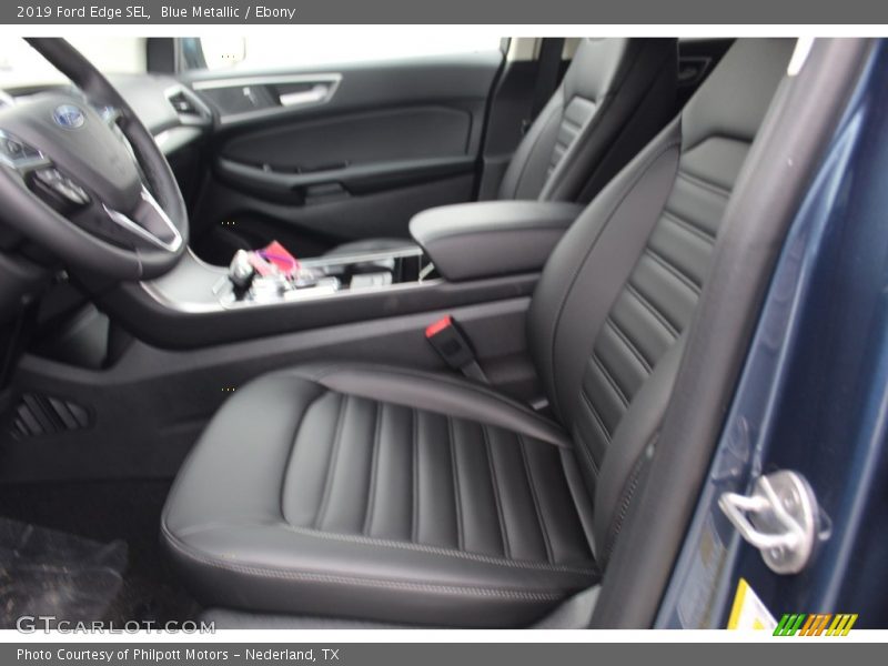 Blue Metallic / Ebony 2019 Ford Edge SEL
