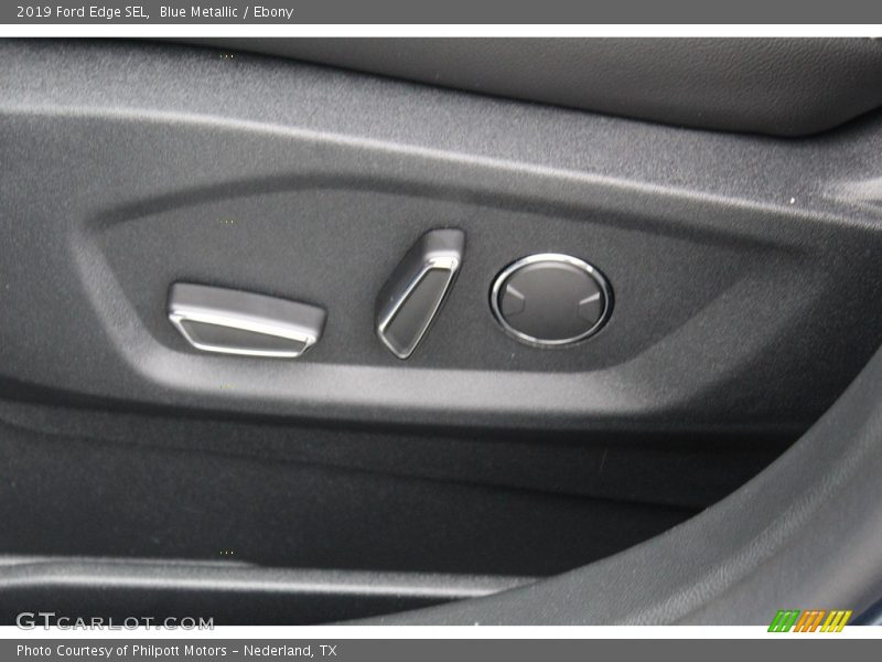 Blue Metallic / Ebony 2019 Ford Edge SEL
