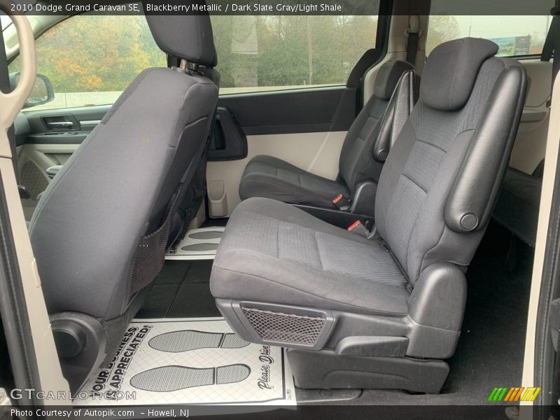 Blackberry Metallic / Dark Slate Gray/Light Shale 2010 Dodge Grand Caravan SE