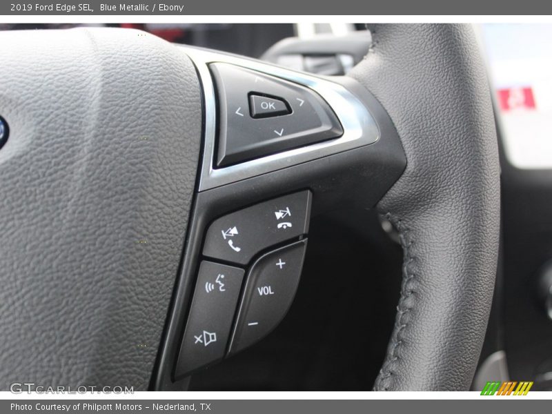 Blue Metallic / Ebony 2019 Ford Edge SEL