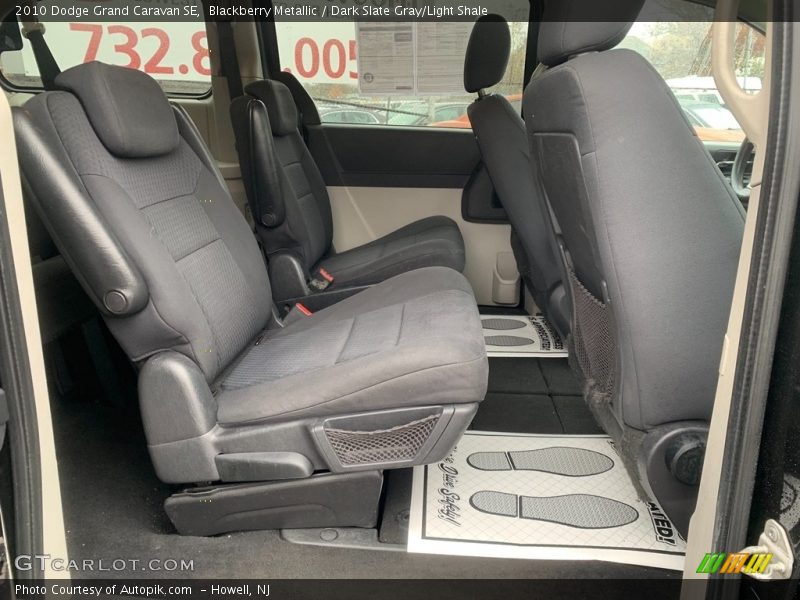 Blackberry Metallic / Dark Slate Gray/Light Shale 2010 Dodge Grand Caravan SE