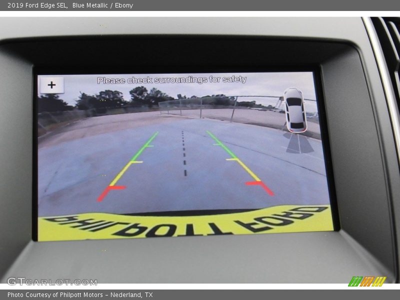 Blue Metallic / Ebony 2019 Ford Edge SEL