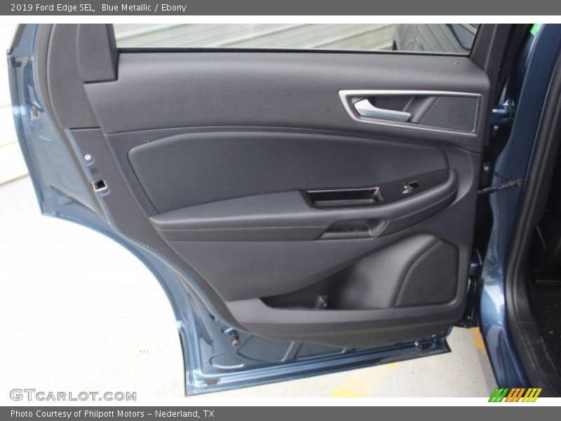 Blue Metallic / Ebony 2019 Ford Edge SEL