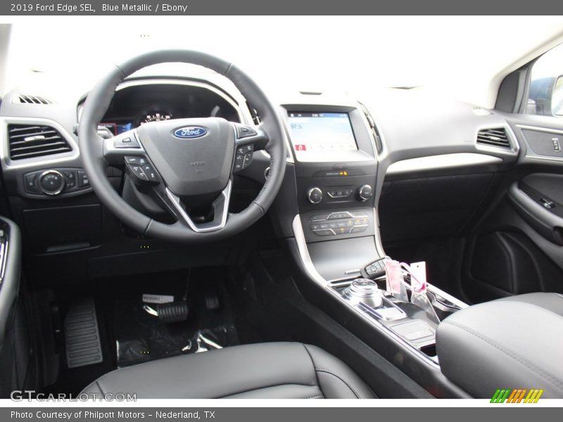 Blue Metallic / Ebony 2019 Ford Edge SEL