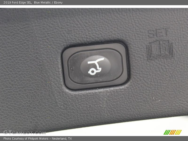 Blue Metallic / Ebony 2019 Ford Edge SEL