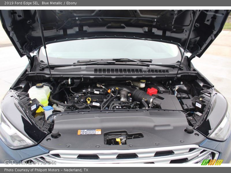 Blue Metallic / Ebony 2019 Ford Edge SEL