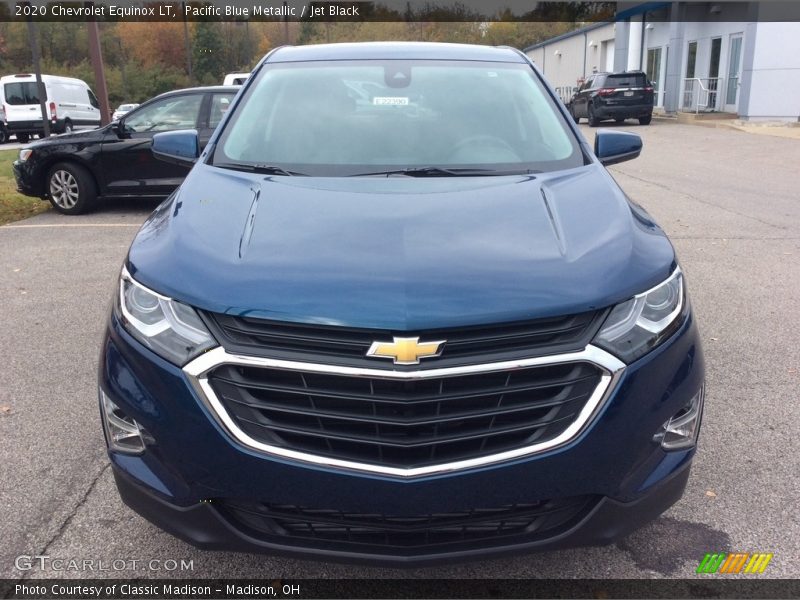 Pacific Blue Metallic / Jet Black 2020 Chevrolet Equinox LT