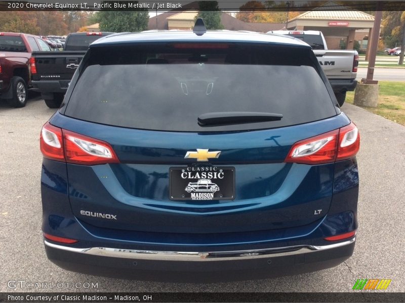 Pacific Blue Metallic / Jet Black 2020 Chevrolet Equinox LT