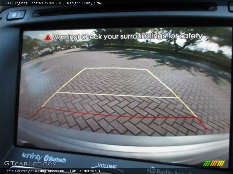 Radiant Silver / Gray 2013 Hyundai Sonata Limited 2.0T
