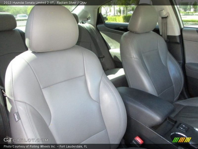 Radiant Silver / Gray 2013 Hyundai Sonata Limited 2.0T