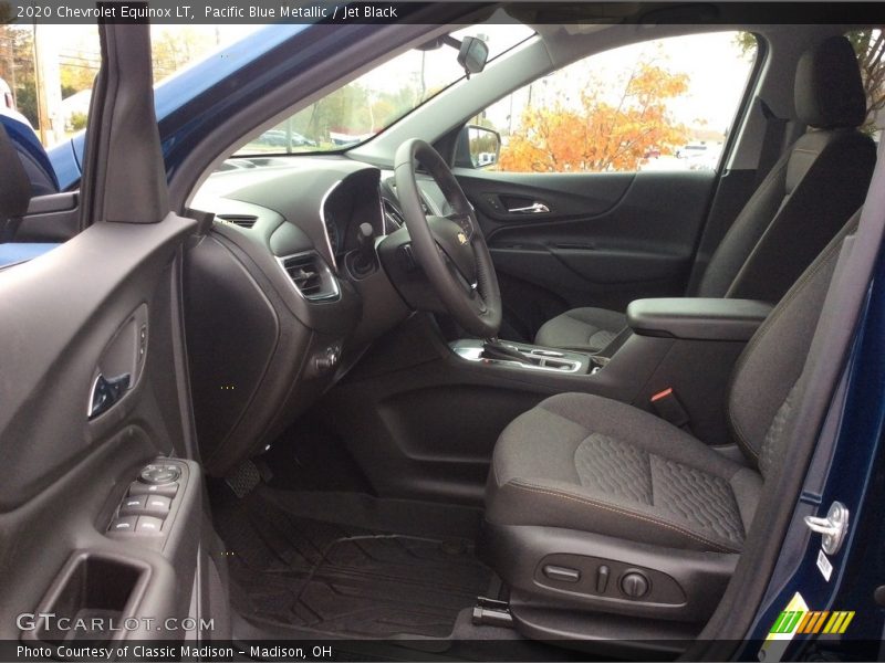 Pacific Blue Metallic / Jet Black 2020 Chevrolet Equinox LT