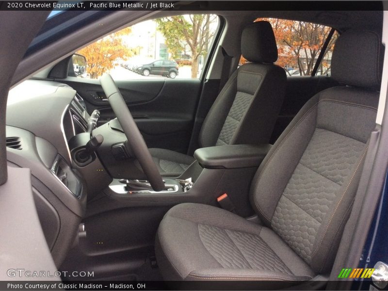 Pacific Blue Metallic / Jet Black 2020 Chevrolet Equinox LT
