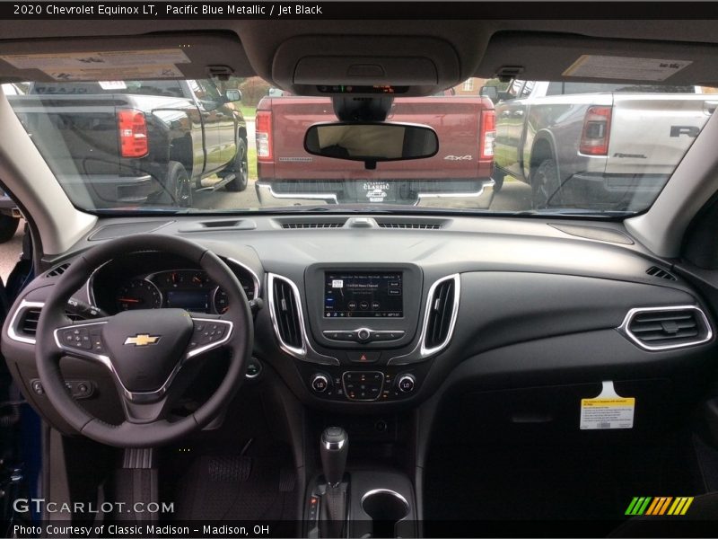 Pacific Blue Metallic / Jet Black 2020 Chevrolet Equinox LT