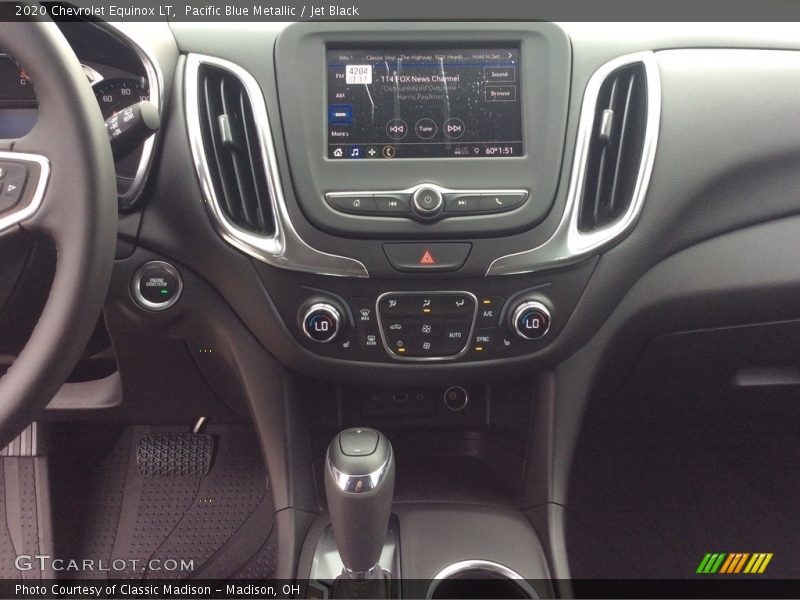 Pacific Blue Metallic / Jet Black 2020 Chevrolet Equinox LT