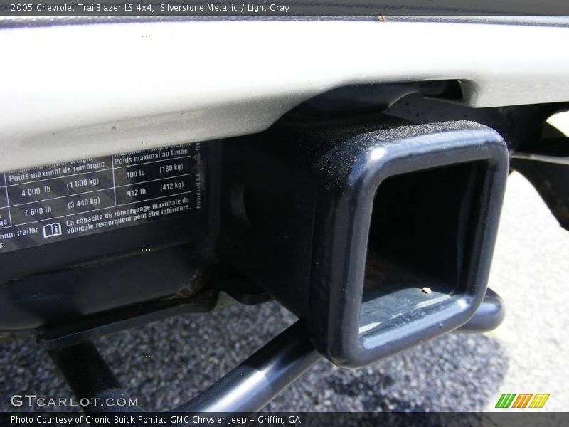 Silverstone Metallic / Light Gray 2005 Chevrolet TrailBlazer LS 4x4