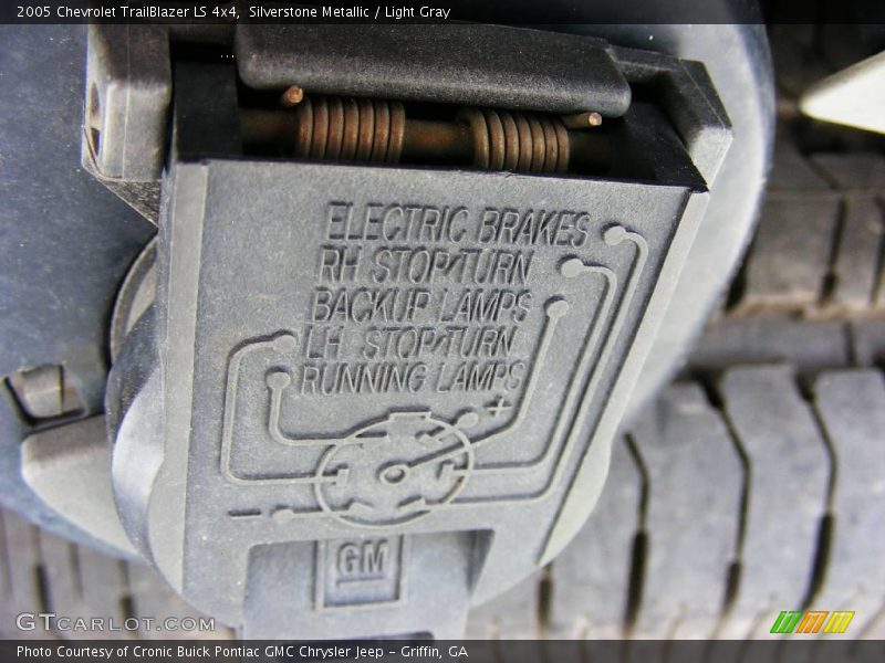 Silverstone Metallic / Light Gray 2005 Chevrolet TrailBlazer LS 4x4