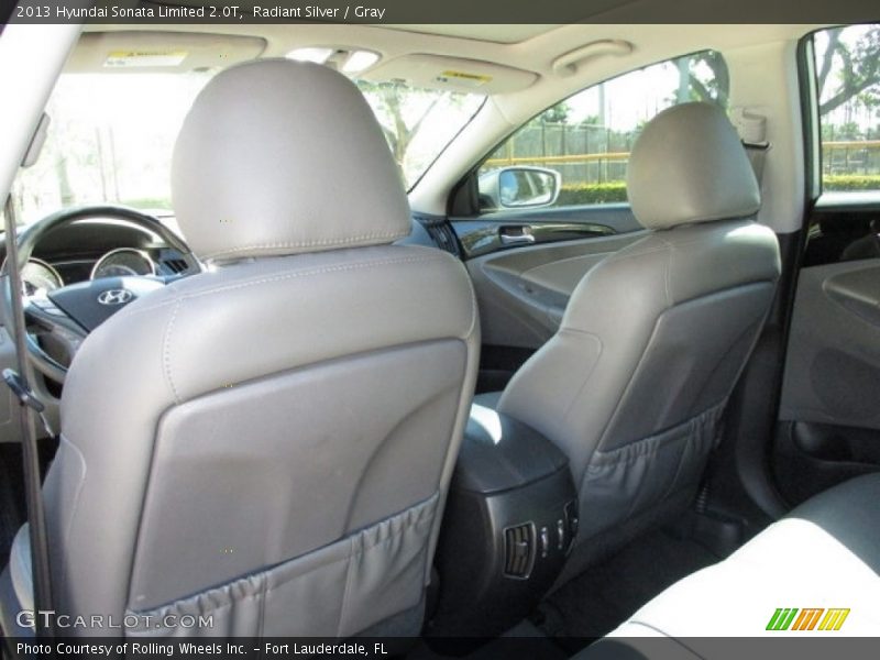 Radiant Silver / Gray 2013 Hyundai Sonata Limited 2.0T