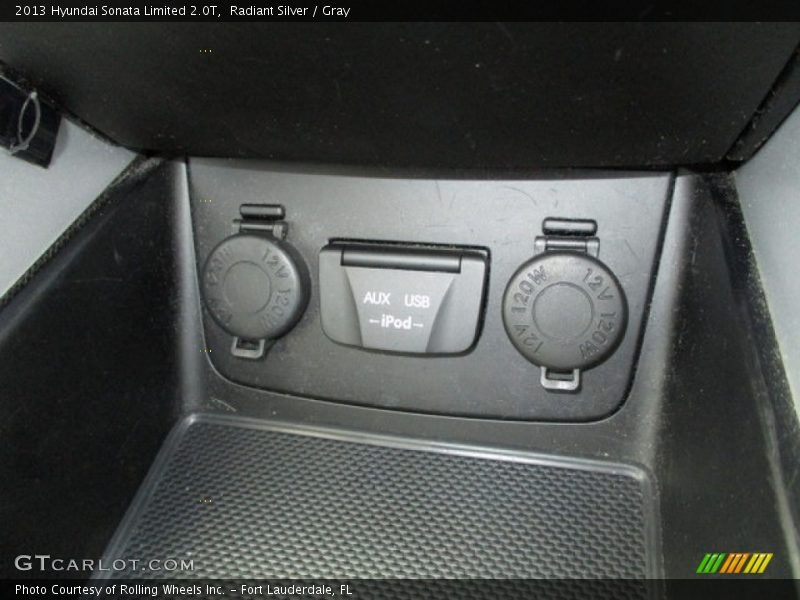 Radiant Silver / Gray 2013 Hyundai Sonata Limited 2.0T