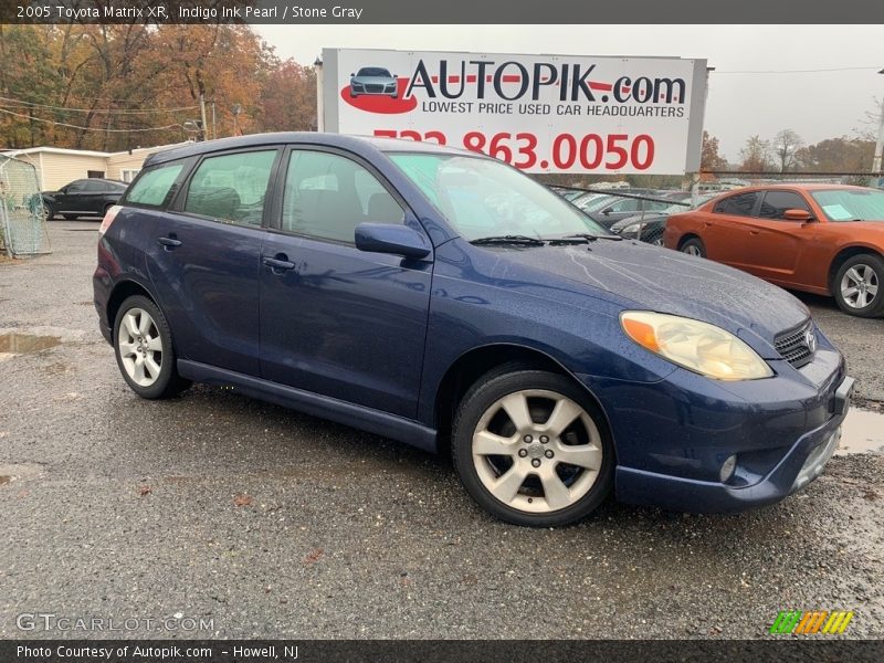 Indigo Ink Pearl / Stone Gray 2005 Toyota Matrix XR