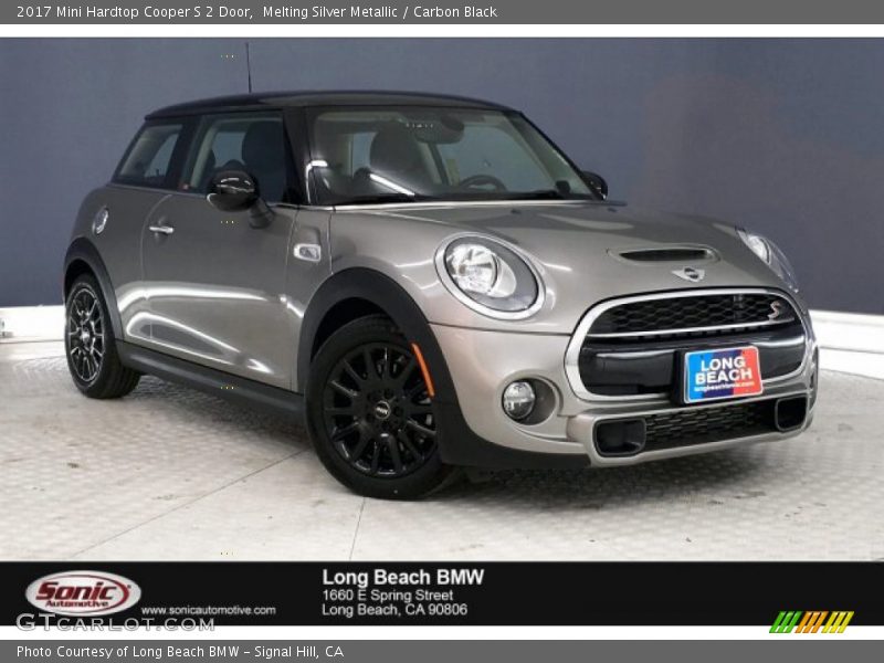 Melting Silver Metallic / Carbon Black 2017 Mini Hardtop Cooper S 2 Door