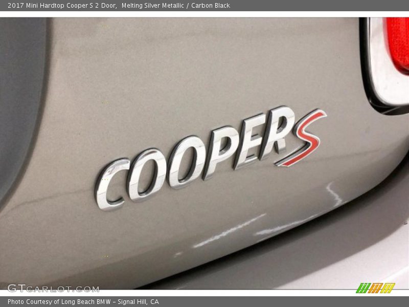 Melting Silver Metallic / Carbon Black 2017 Mini Hardtop Cooper S 2 Door