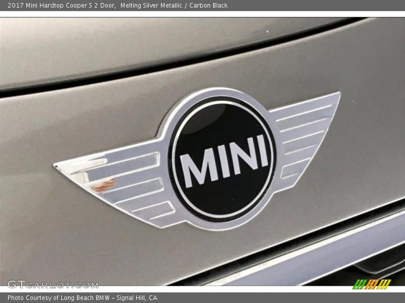 Melting Silver Metallic / Carbon Black 2017 Mini Hardtop Cooper S 2 Door