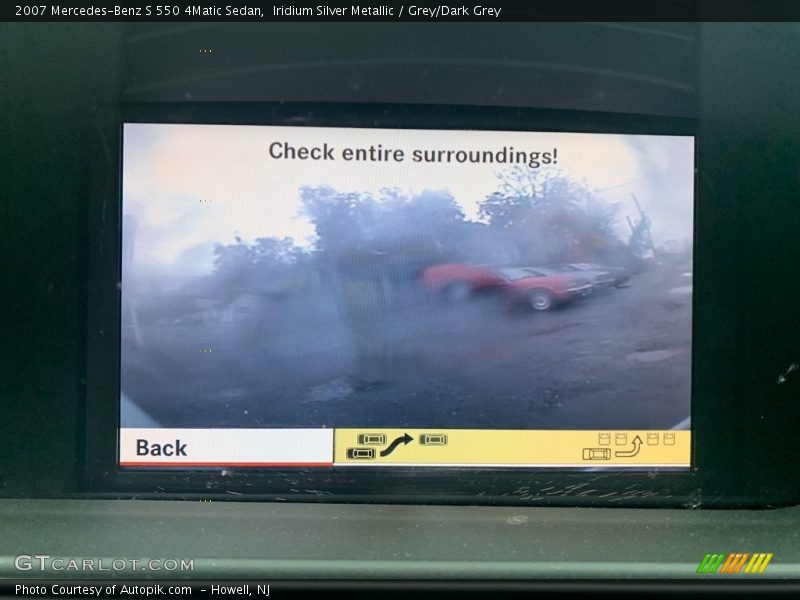 Iridium Silver Metallic / Grey/Dark Grey 2007 Mercedes-Benz S 550 4Matic Sedan