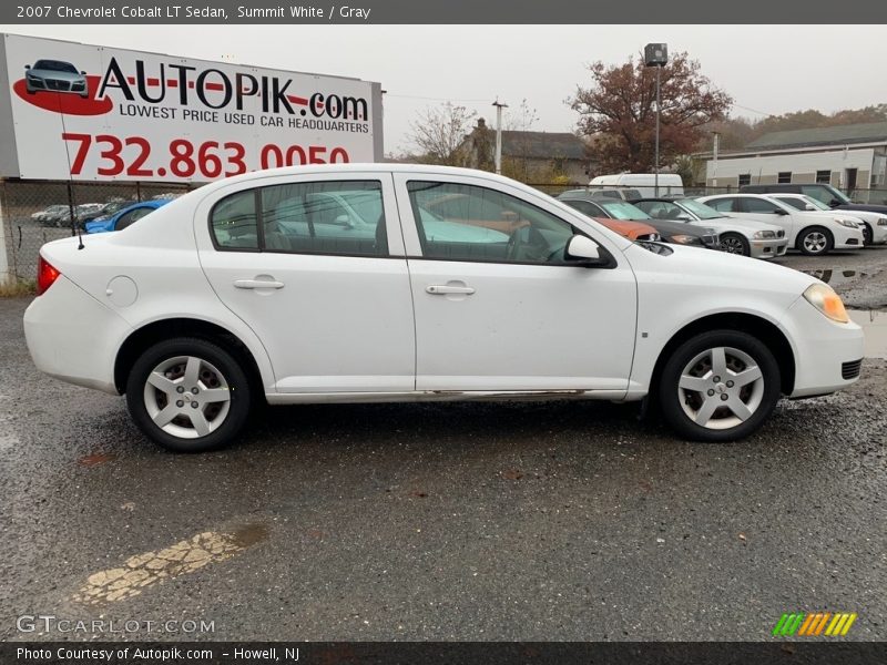 Summit White / Gray 2007 Chevrolet Cobalt LT Sedan