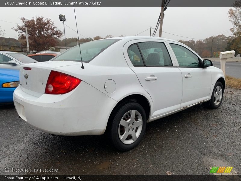 Summit White / Gray 2007 Chevrolet Cobalt LT Sedan