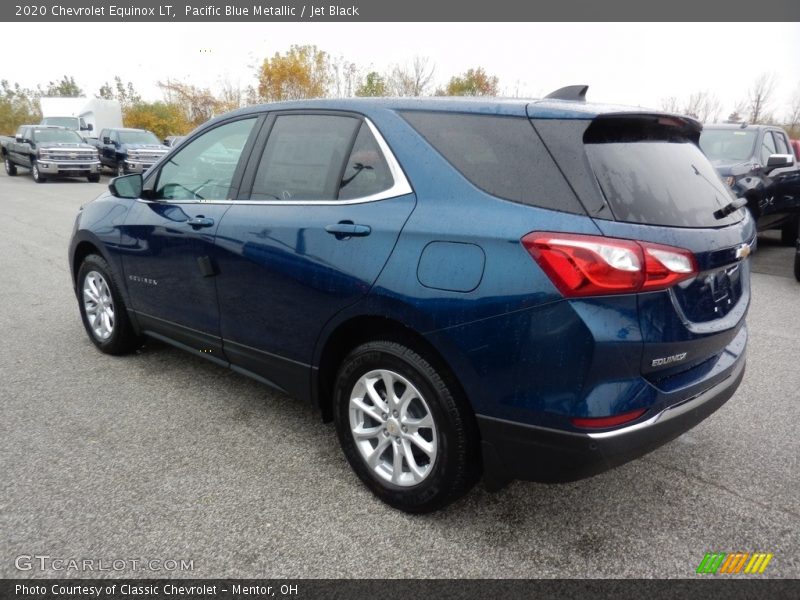 Pacific Blue Metallic / Jet Black 2020 Chevrolet Equinox LT