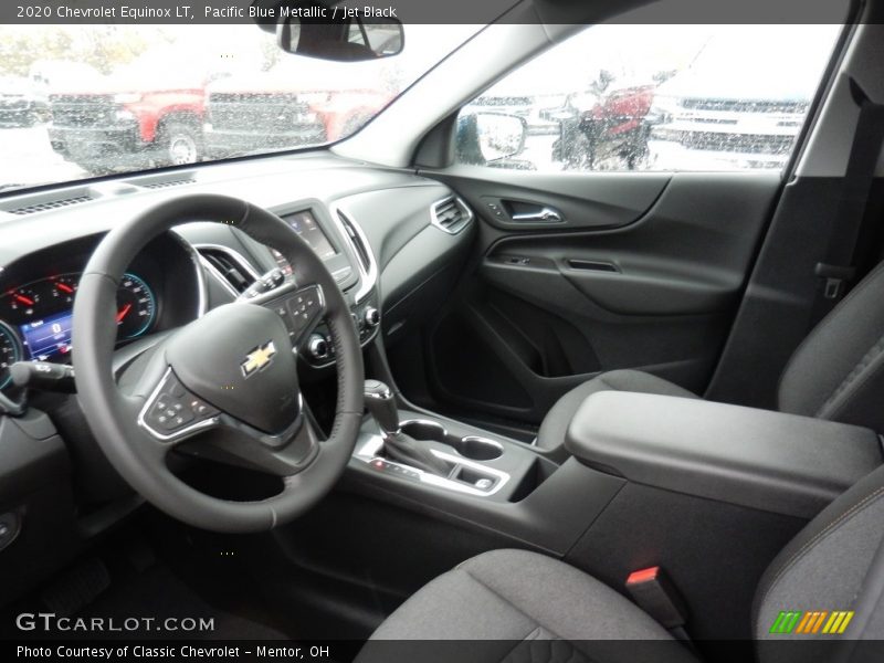 Pacific Blue Metallic / Jet Black 2020 Chevrolet Equinox LT