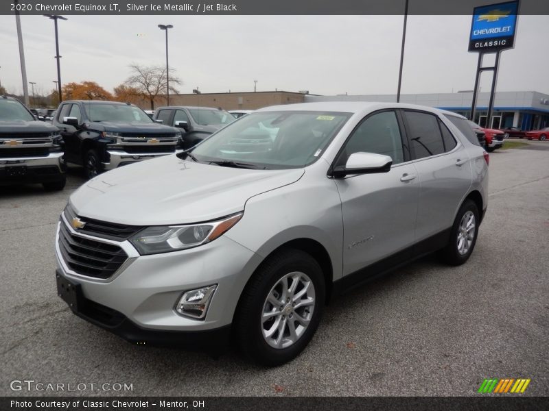 Silver Ice Metallic / Jet Black 2020 Chevrolet Equinox LT