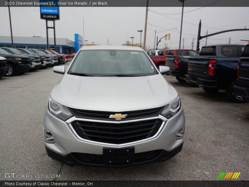 Silver Ice Metallic / Jet Black 2020 Chevrolet Equinox LT