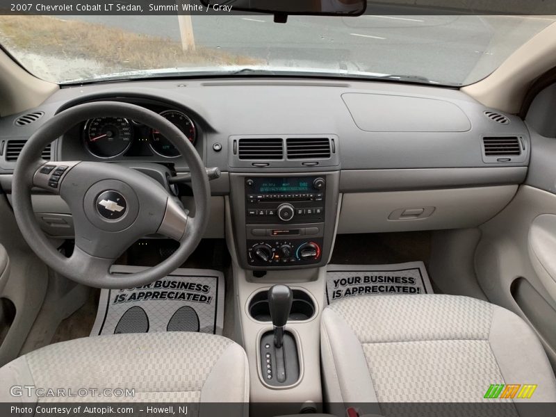 Summit White / Gray 2007 Chevrolet Cobalt LT Sedan
