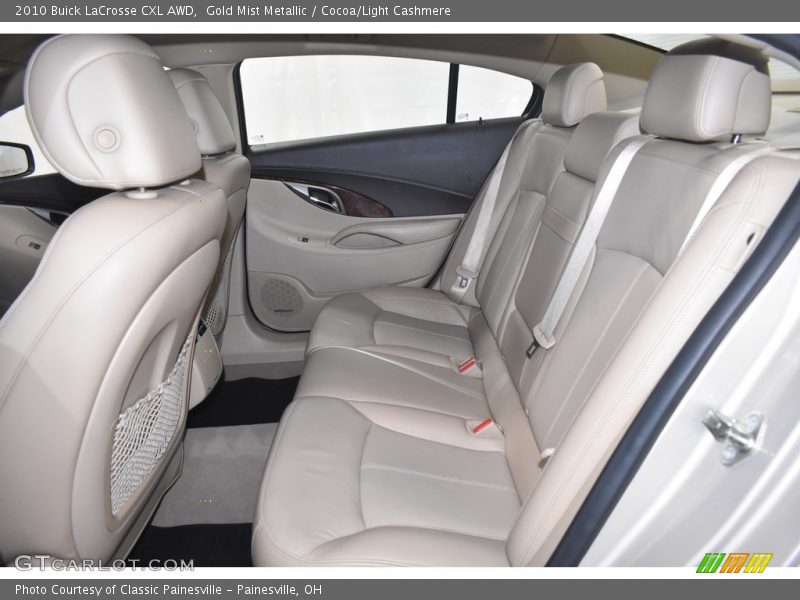 Gold Mist Metallic / Cocoa/Light Cashmere 2010 Buick LaCrosse CXL AWD