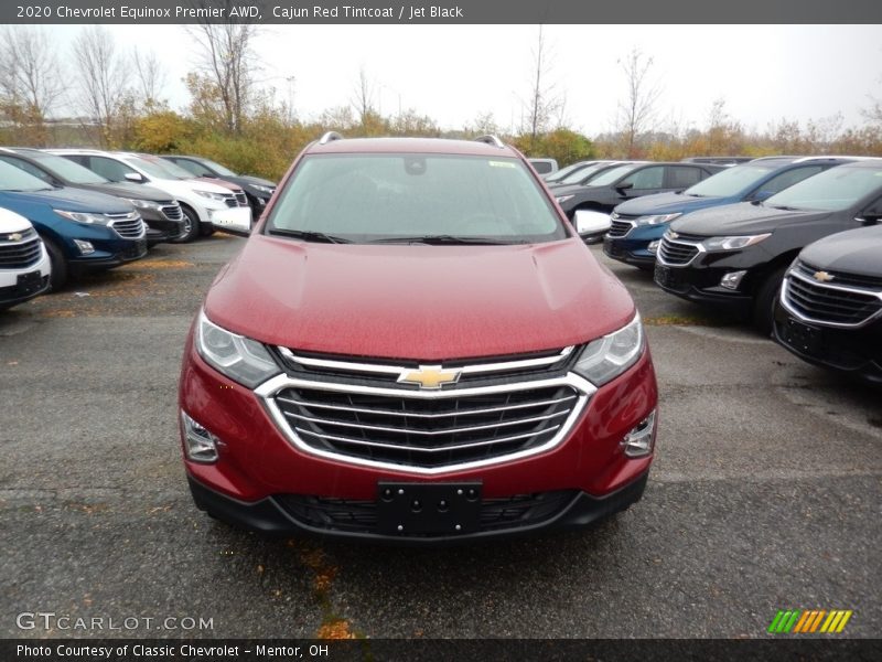 Cajun Red Tintcoat / Jet Black 2020 Chevrolet Equinox Premier AWD