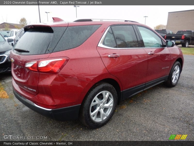 Cajun Red Tintcoat / Jet Black 2020 Chevrolet Equinox Premier AWD