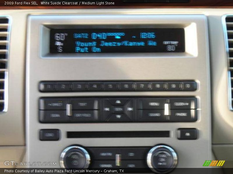 White Suede Clearcoat / Medium Light Stone 2009 Ford Flex SEL