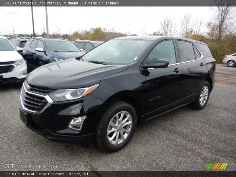 Midnight Blue Metallic / Jet Black 2020 Chevrolet Equinox Premier